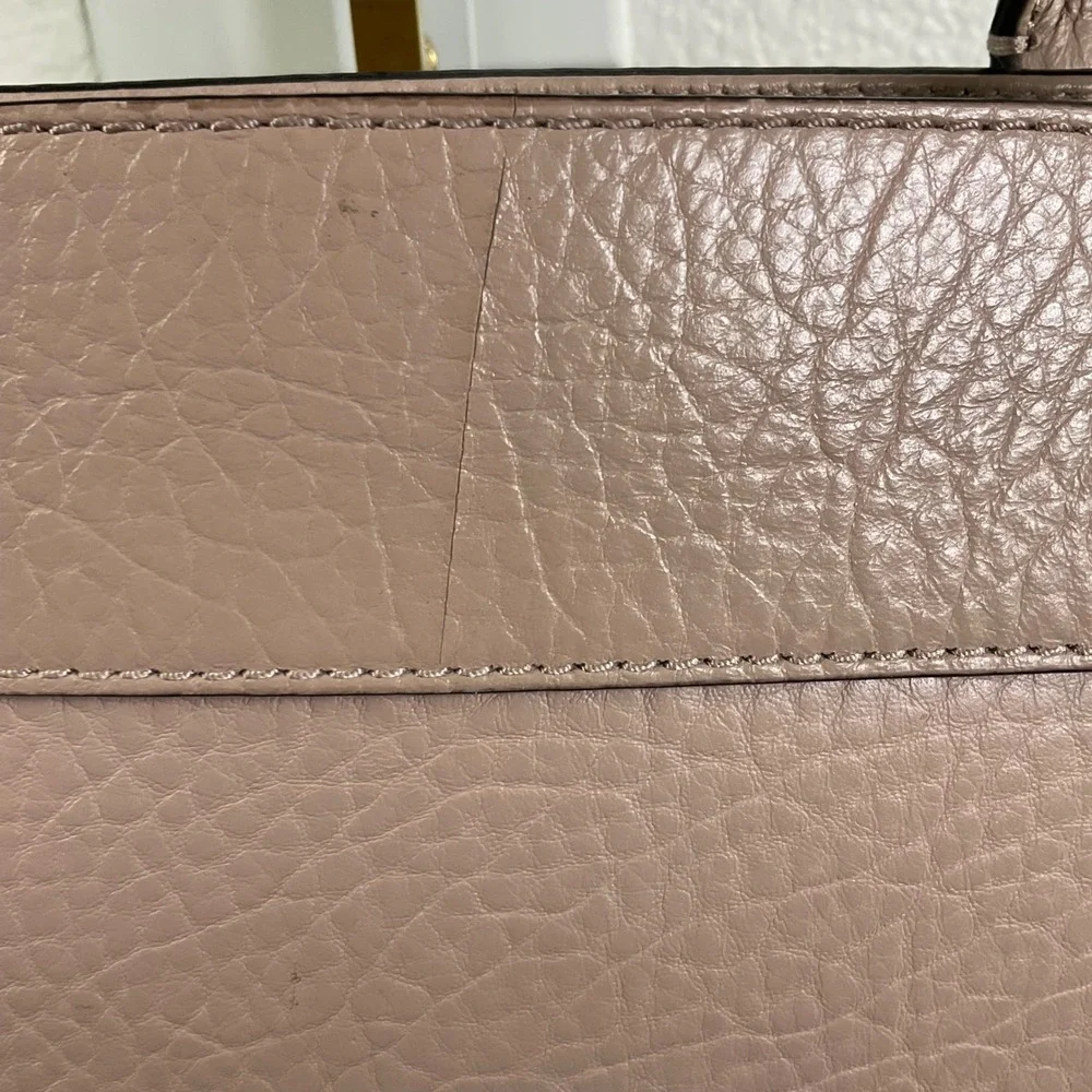 Kate Spade New York Perforated Leather Tote‎ Bag Blush Pink Large Shoulder Bag